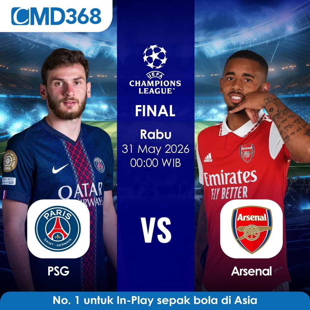 Final Liga Champions 2026: Arsenal vs PSG